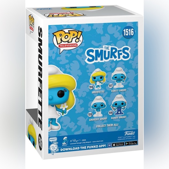 Funko Pop Television #1516 The Smurfs Smurfette Brand New - Picture 2 of 7